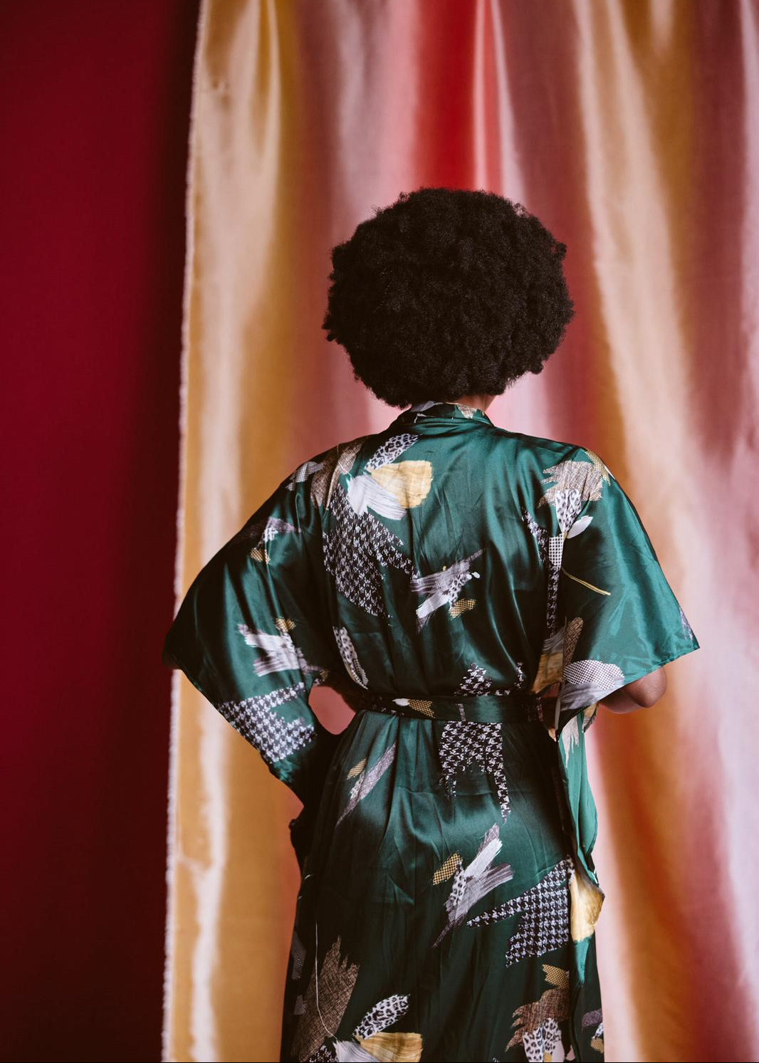 Sienna Green Kimono