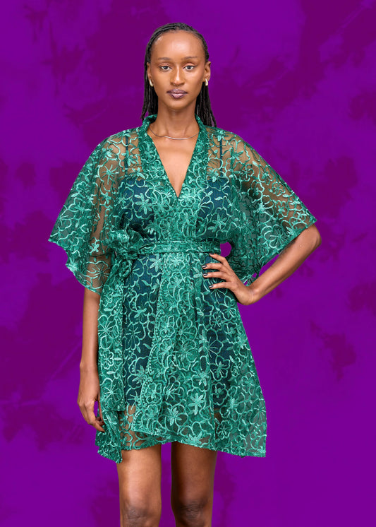 Grenla besticktes Kleid