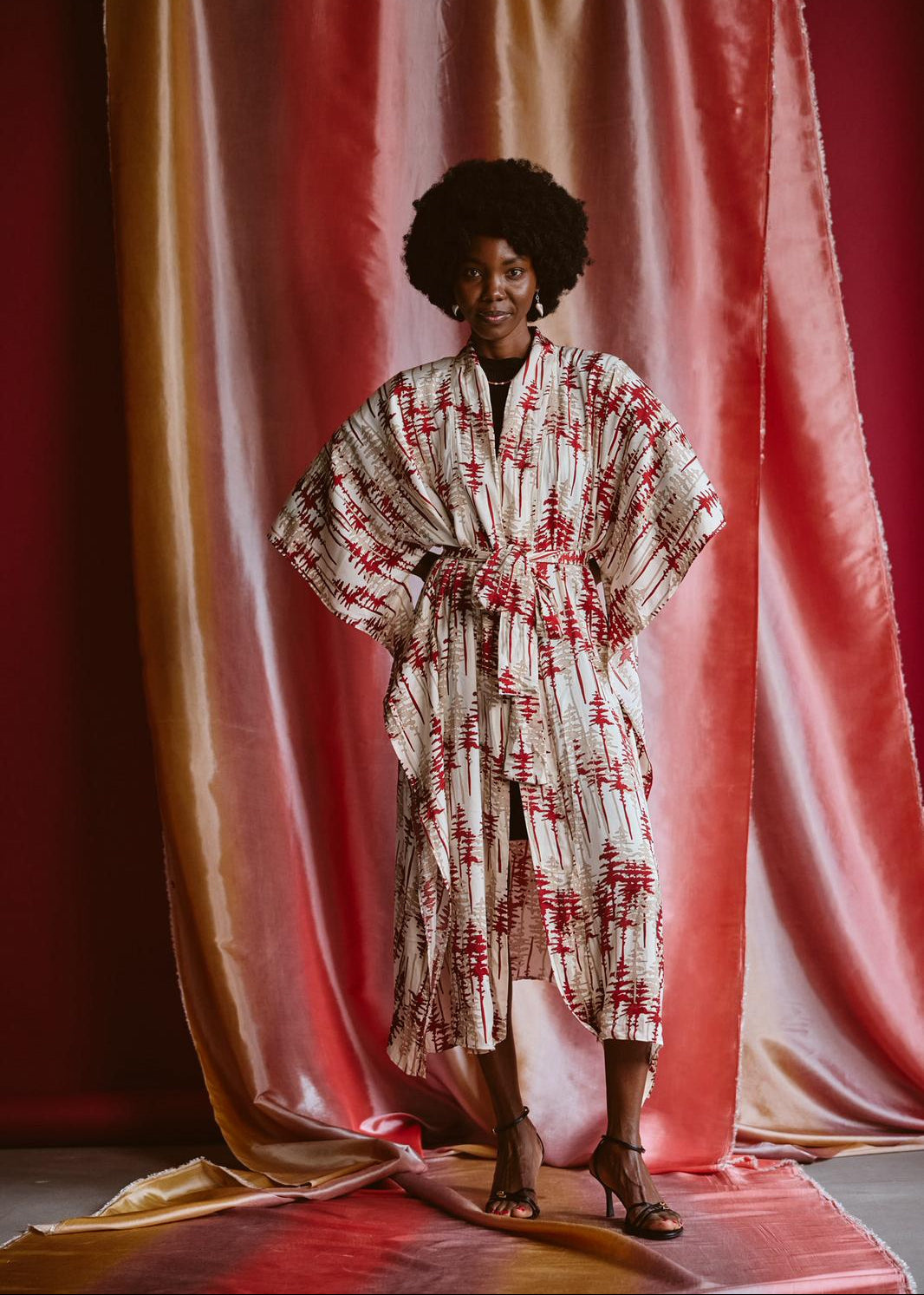 Scarlet  Kimono